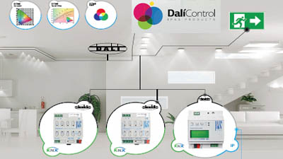 KNX SMART Automation gateway DALI lighting system